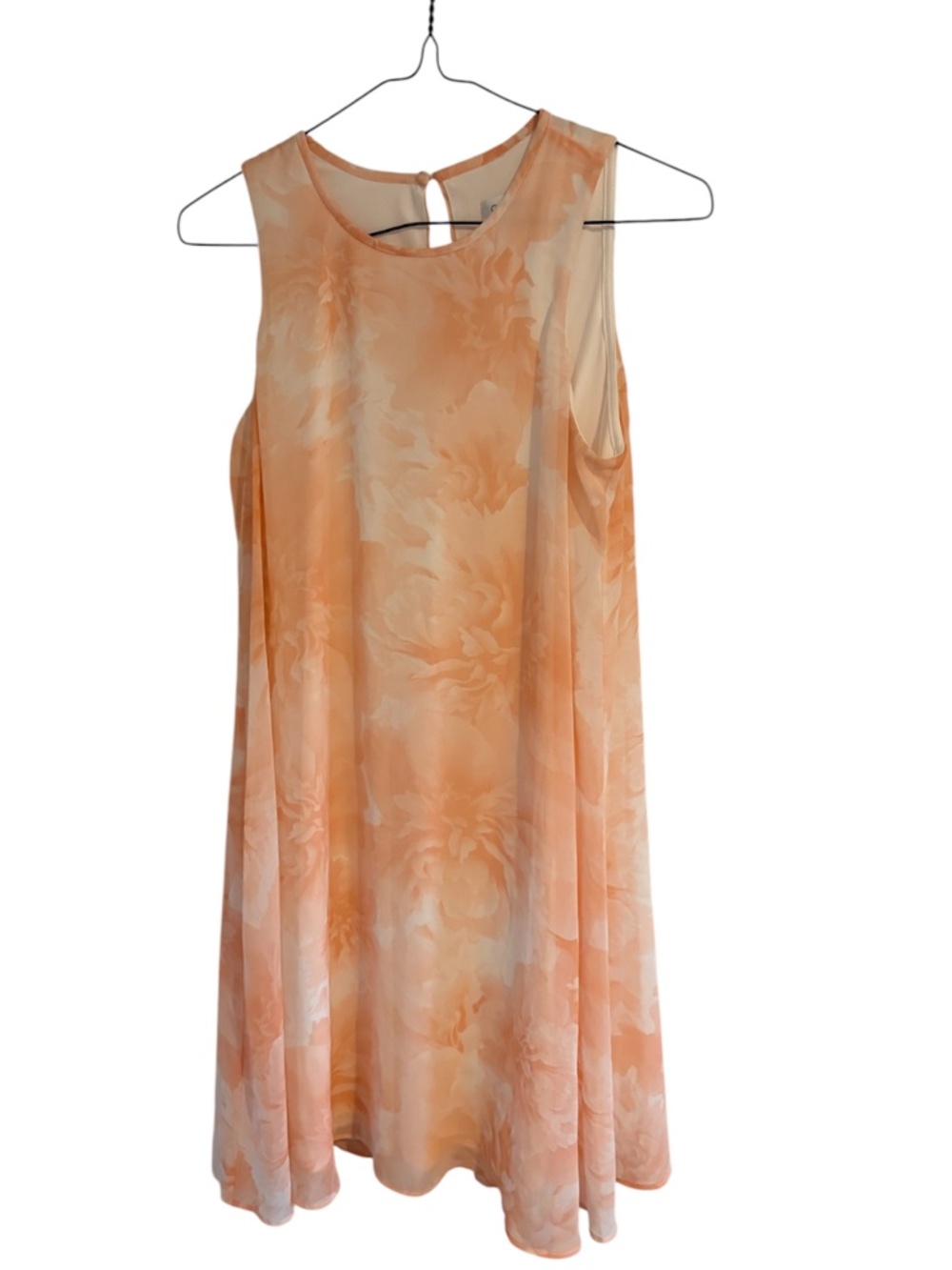 Calvin Klein Pink Floral Dress | Size 6 - Picture 3 of 8